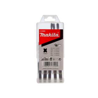 Makita 5 pc SDS+ Drill Bit Set D-03888