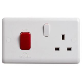 Deta White 45A Cooker Control Unit VC1302