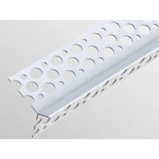 Vista White PVC-U Angle Bead 6/10mm Depth 2.5mtr Bx/50 PAB610