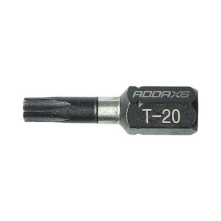 X6 Impact TX Drive Driver Bit TX20 x 25 10pc Handy Bit Pack 20TX25X6