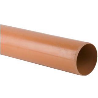 Brett B4011 6m Pipe 110mm Plain Ended (50/Pack)