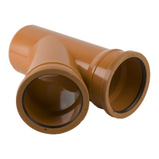 Brett B5111 110mm Double Socket Junction 45 deg (5/pack)