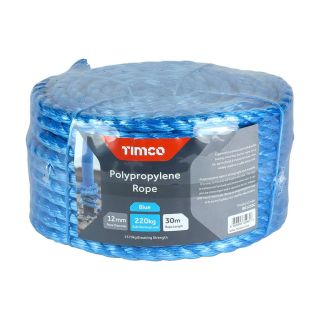 Veto Blue Poly Rope 30mtr Coil