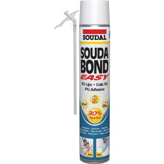 Soudal SoudaBond Easy Hand Held Pu Adhesive Foam 750ml 161117