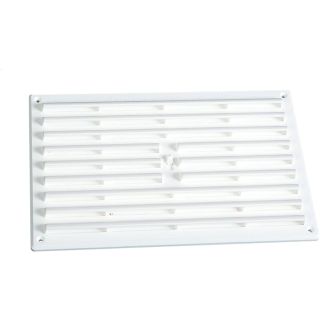 Timloc 9x6 Plastic Louvre Vent With Flyscreen