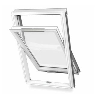 Dakea Better Safe Centre Pivot Roof Window White 780x1180 KAV M6A B1010