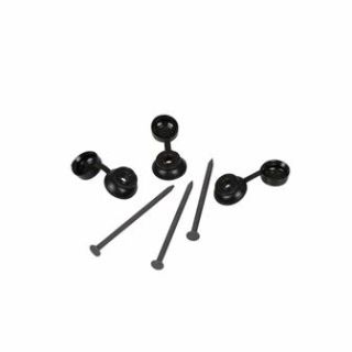 COROLINE CORRUGATED BITUMEN    SH. BLACK FIXINGS 20/PK  74502