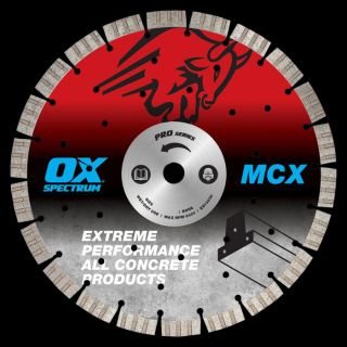 Ox Spectrum Pro Supercut Diamond Blade - Conc/Gp 300/20MM MCX300/20