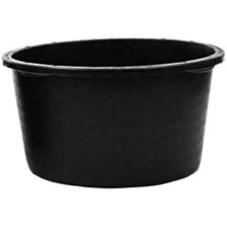 Refina Plasterer's Mixing Tub Plastic 65 Ltr Black   326502