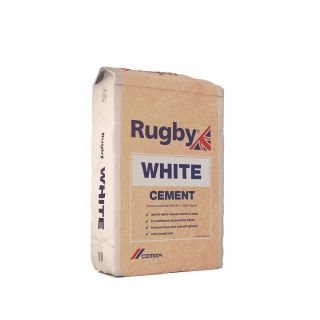 Rugby White Cement 25kg