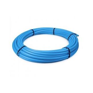 MDPE Blue Water Pipe 25mm x 25 Mtr Coil