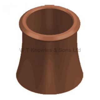 Red Roll Top Chimney Pot 600mm