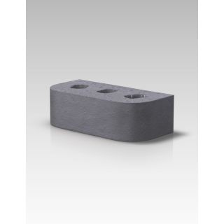 BN2.2 Blue Smooth Double Bullnose 65mm