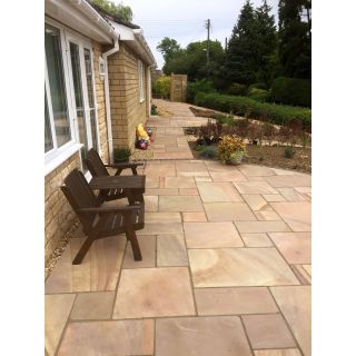 Rippon Buff Indian Stone 600x295x22mm