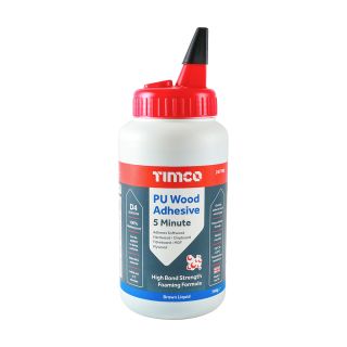 Timco D4 PU Wood Adhesive 5 min 750g (6/Box) 247708
