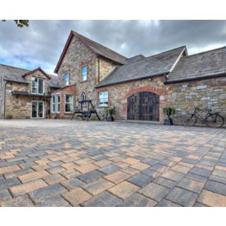 50mm Ashford 3 Size Mix Paving per m2 Autumn (10m2 Pack)